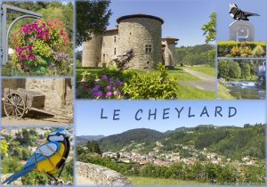 Montage photos sur le Cheylard (07)