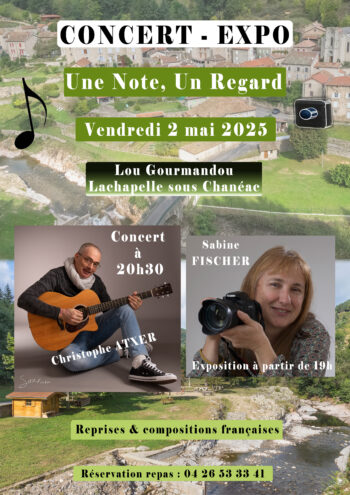 Concert Expo à Lou Gourmandou à Lachapelle sous Chanéac