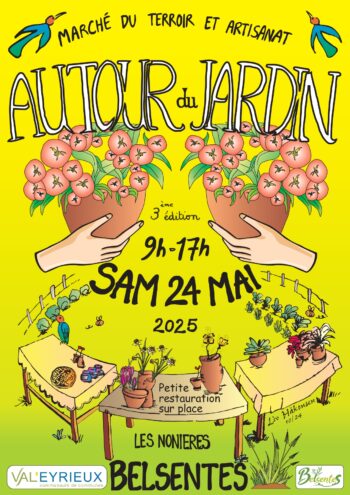 Journée "Autour du Jardin", Marché Artisanal & animations à Belsentes, place des Nonières