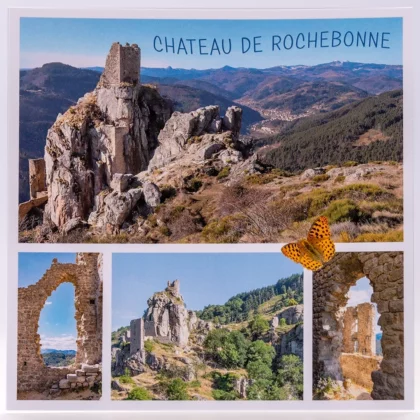 Carte postale du site de Rochebonne