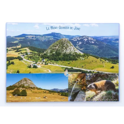 Set de table avec photos du Gerbier & Marmotte