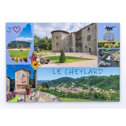 Set de table Le Cheylard & Château de La Chèze