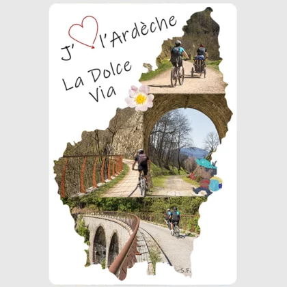 Magnet Ardèche Dolce Via